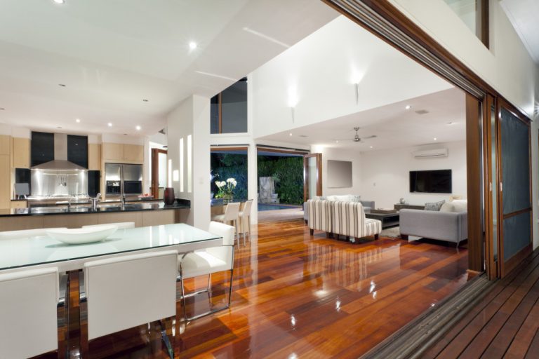 modern interior of house